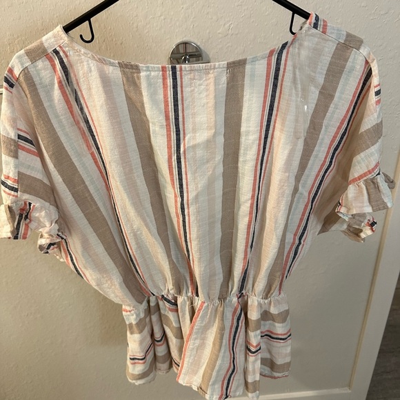 Francesca’s Mi Ami Peplum Top - Picture 5 of 6